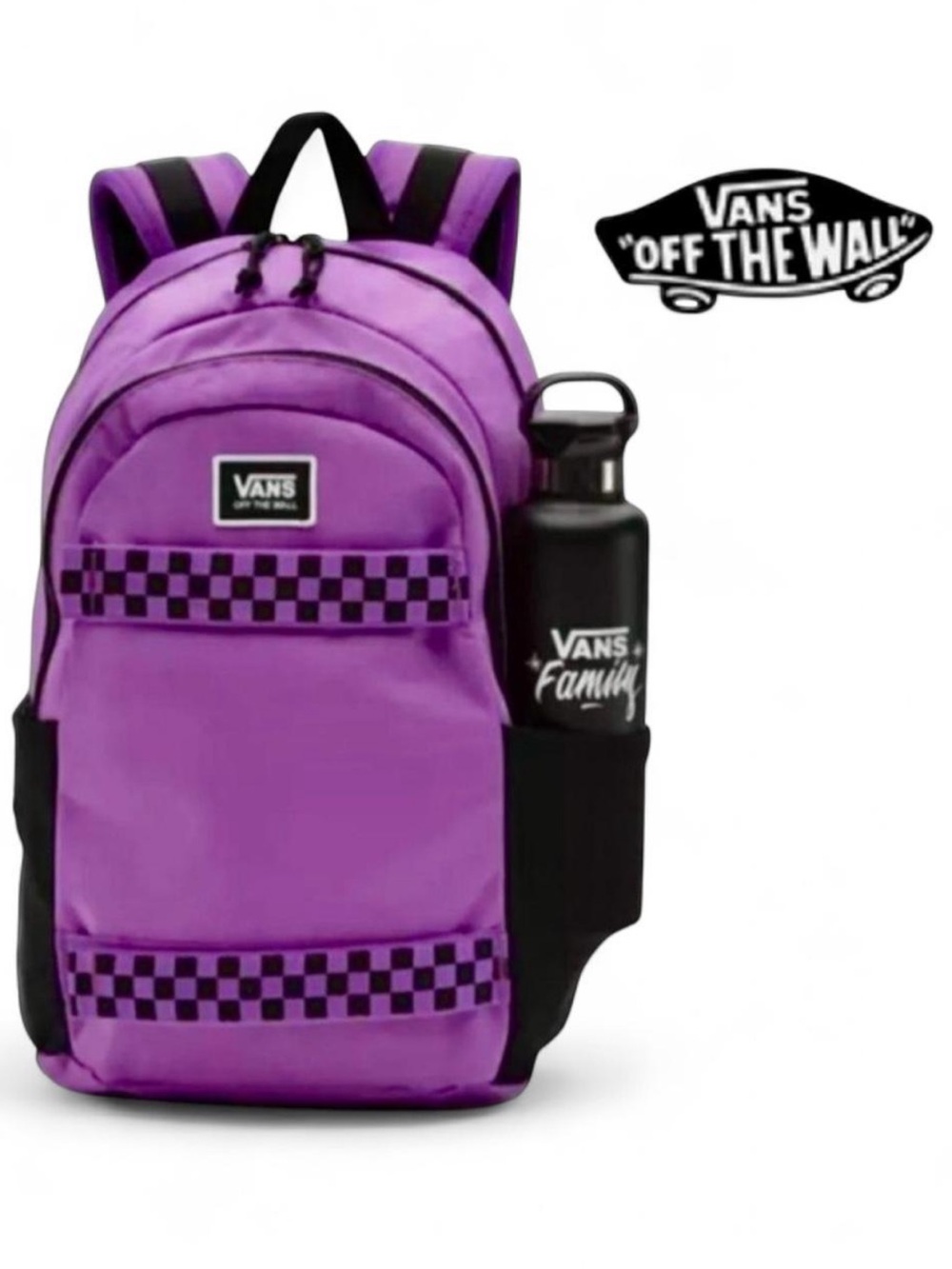 Vans RARE Strand Skate Pack Backpack in Dewberry Purple